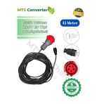 Mtsevcharger 5*32 22Kw Trifaze Monofaze 220 V Ev Prizi Dönüştürücü 15 Metre Taşınabilir Elektrik Araç Şarj Cihazı