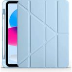 Mtxdpn Newface Ipad 2022 10.9 (10.nesil) Kılıf Kalemlikli Mars Tablet Kılıfı - Mavi