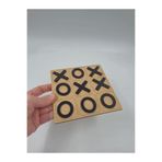 Mu Art Ahşap Ahşap SOS OYUNU, Tic Tac Toe,
