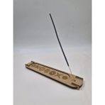 Mu Art Ahşap Ahşap Tütsülük Tütsü Yakacağı Tütsü Tutacağı Çubuk Tütsü Oda Kokusu Tutacağı No2 - 25 cm