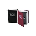 Mu Art Ahşap Büyük Kitap Modeli Kilitli Kasa - Kumbara - 180x115x55mm (5175)