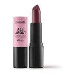 Mu Art Ahşap Callista All About Color Matte Lipstick Mat Görünümlü Ruj 504 That Rose - Bordo