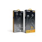 Mu Art Ahşap Onopo Stereo Kablolu Kulaklık Extra Bass Dinleme 3.5Mm Kulakiçi Kulaklık - V1