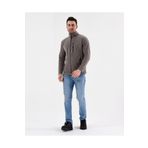 Mualta - Outdoor Gri Polar Mont - 3 Cep Outdoor Anti Pilling Üniversal gri-3XL