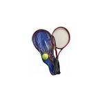 Muba Çocuk Tenis Raketi Seti 21'' 2 Raket + 1 Top Çantalı Set Kırmızı Renkli Eğlenceli Oyun