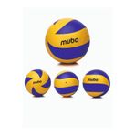 Muba Voleybol Topu Soft Touch Sert Zemin Yapıştırma Voleybol Topu, Tek Ebat, MB606, SARI-LACİVERT