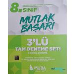 Muba Yayınları 8.Sınıf 3'lü Deneme Seti