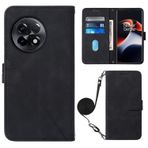 MUBBAR Darbeye Dayanıklı Kapaklı Deri Kılıf OnePlus ACE 2 11R 11 R 1+ACE2 5G PHK110 CPH2487 ile Uyumlu Düşmeye Karşı Koruyucu Kabuk Kaymaz Stand Tutucu Cüzdan (Siyah, OnePlus ACE 2 5G)