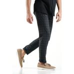 Mubiano 22107-vz Hakiki Nubuk Deri Vizon Ince Taban Püsküllü Erkek Loafer & Günlük Ayakkabı, Vizon, 43