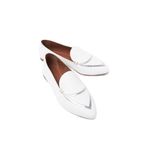 Mubiano Collection Kadın Hakiki Deri Babet Beyaz -mcmng2433-b, Beyaz, 38