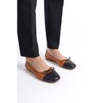 Mubiano Collection Kadın Hakiki Deri Babet Taba -mcmng2277-tb, Taba, 39
