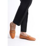 Mubiano Collection Kadın Hakiki Deri Babet Taba -mcmng2446-tb, Taba, 38