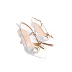 Mubiano Collection Kadın Topuklu Hakiki Deri Stiletto & Ayakkabı Beyaz -mcbrg5793-b, Beyaz, 36