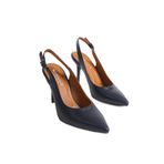 Mubiano Collection Kadın Topuklu Hakiki Deri Stiletto & Ayakkabı Lacivert -mcalm433-lcv, Lacivert, 39