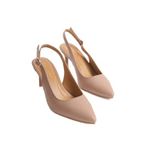 Mubiano Collection Kadın Topuklu Hakiki Deri Stiletto & Ayakkabı Nude -mcrgn80124-n, Nude, 36