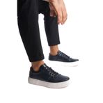 Mubiano Erkek Hakiki Deri Spor Ayakkabı & Sneaker Lacivert -mbkry650-lcv, Lacivert, 43