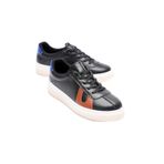 mubiano Kadın Hakiki Deri Siyah Taba Mavi Spor Ayakkabı Sneakers Casper, 38