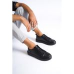Mubiano M3-Ss Siyah/siyah Hakiki Deri Erkek Spor Ayakkabı & Sneaker - 43 - Siyah - Siyah