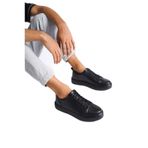 Mubiano M3-ss Siyah/siyah Hakiki Deri Erkek Spor Ayakkabı & Sneaker, Siyah/Siyah, 42