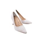 Mubiano Mb970-gr Kadın Ince 9 Cm Topuklu Gri Süet Stiletto & Topuklu Ayakkabı, Gri, 39
