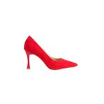 Mubiano Mb970-kr Kadın Ince 9 Cm Topuklu Kırmızı Süet Stiletto & Topuklu Ayakkabı, Kırmızı, 41