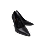 Mubiano Mb971-s Kadın Ince 9 Cm Topuklu Siyah Stiletto & Topuklu Ayakkabı, Siyah, 40