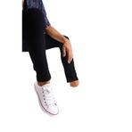 Mubiano Mbcvs200b Düz Taban Bağcıklı Erkek Beyaz Bez Spor Ayakkabı & Sneaker, Beyaz, 41