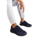Mubiano Mbkry301-lcv Erkek Hakiki Deri Lacivert Sneaker & Spor Ayakkabı, Lacivert, 40