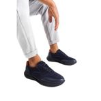 Mubiano Mbkry301-lcv Erkek Hakiki Deri Lacivert Sneaker & Spor Ayakkabı, Lacivert, 43