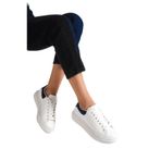 Mubiano MBMKQ200-BSDF Kadın Kalın Taban Beyaz/sedef Sneaker & Spor Ayakkabı - 37 - Beyaz - Sedef