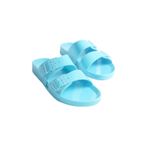 Mubiano Summer Kadın Jelly Mat Mavi Düz Terlik-mstb146-m, Mavi, 36