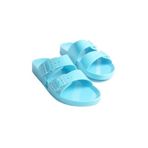 Mubiano Summer Kadın Jelly Mat Mavi Düz Terlik-mstb146-m, Mavi, 39