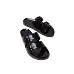 Mubiano Summer Kadın Jelly Mat Siyah Düz Terlik-mstb146-s, Siyah, 38