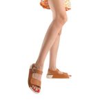 Mubiano Summer Kadın Özel Taban Hakiki Deri Taba Sandalet -mssr90-tb, Taba, 40