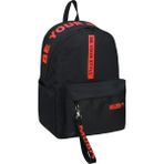 Mubo Be Your Style Kadın Sırt Çantası Açık Kırmızı Fermuarlı Günlük Kullanım İçin Ergonomik - 43 cm x 15 cm x 28 cm