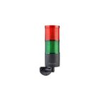 Mucco SNT-7013-SB2 12-24V AC/DC Kırmızı - Yeşil 2 Katlı Sabit Buzzer Işıklı Kolon