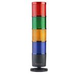 Mucco SNT-7022-F4 40-260V AC/DC 4 Katlı Flaşör - Sabit Işık Kolon