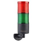 Mucco SNT-7024-DB2 24v DC Kırmızı - Yeşil 2 Katlı Döner Buzzer Işık Kolon