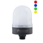 Mucco SNT-S74-B-RGB-10T Rgb Buzzerlı 10 cm Ayaklı 12-24 Volt Ac-Dc Mini Tepe Lambası
