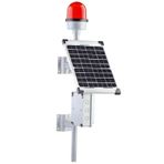 Mucco SNT-U125-SL25 Duvara Montaj Solar Panelli Uçak Flaşör Sabit Işıklı İkaz Lambası