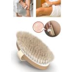 Mucha Doğal At Kılı Fırçası Masaj Peeling 100% Doğal Vücut Bakım Ürünü