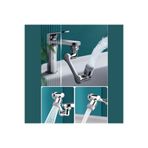 mucit home 1080 Derece Dönebilen 2 Modlu Mutfak Musluk Başlığı Banyo Musluk Ucu Evrensel Fonksiyon