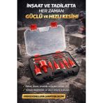 Mucit Home Diamond Pro 12 Parça Elmas Uçlu Mermer Fayans Delme Seti - Profesyonel Delici Panç - matkap - 000-Siyah