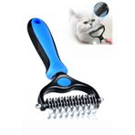 Mucit Home Metal Uçlu Köpek Kedi Uzun Tüy Bakım Tarağı Tüy Topak Kıtık Açıcı Tarak 1 Adet