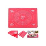 Mucit Home Silikon Hamur Açma Matı Büyük Boy