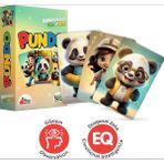 Mücit Panda Playever Pundo, Duygusal Zekayı Geliştiren Kart Oyunu (3-5 Yaş) - Çok Renkli
