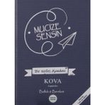 Mucize Sensin Kova Burcu Sembollü Süresiz Tarihsiz Lacivert 25x17 cm Ajanda