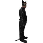 Mucize Uğur Böceği Kara Kedi Kostümü Yetişkin - Siyah - 2XL