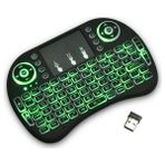 Mucosan Işıklı Kablosuz Mini Klavye SmartTV Televizyon PS3 Dokunmatik Mouse