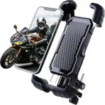 Mudanis 360° Derece Ayarlanabilen Gidon Bağlantılı Bisiklet Motosiklet Için Abs 4-7.8″ Inç Telefon Tutucu - Tek Renk - Çok Renkli